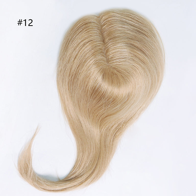Mini PU Partings 2X4.7" Remy Human Hair 14" - Hormel Wigs