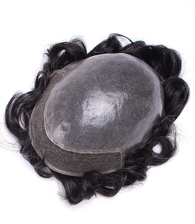 Ominilace - 8"*10" Skin With Lace Front Men Hair System - Hormel Wigs